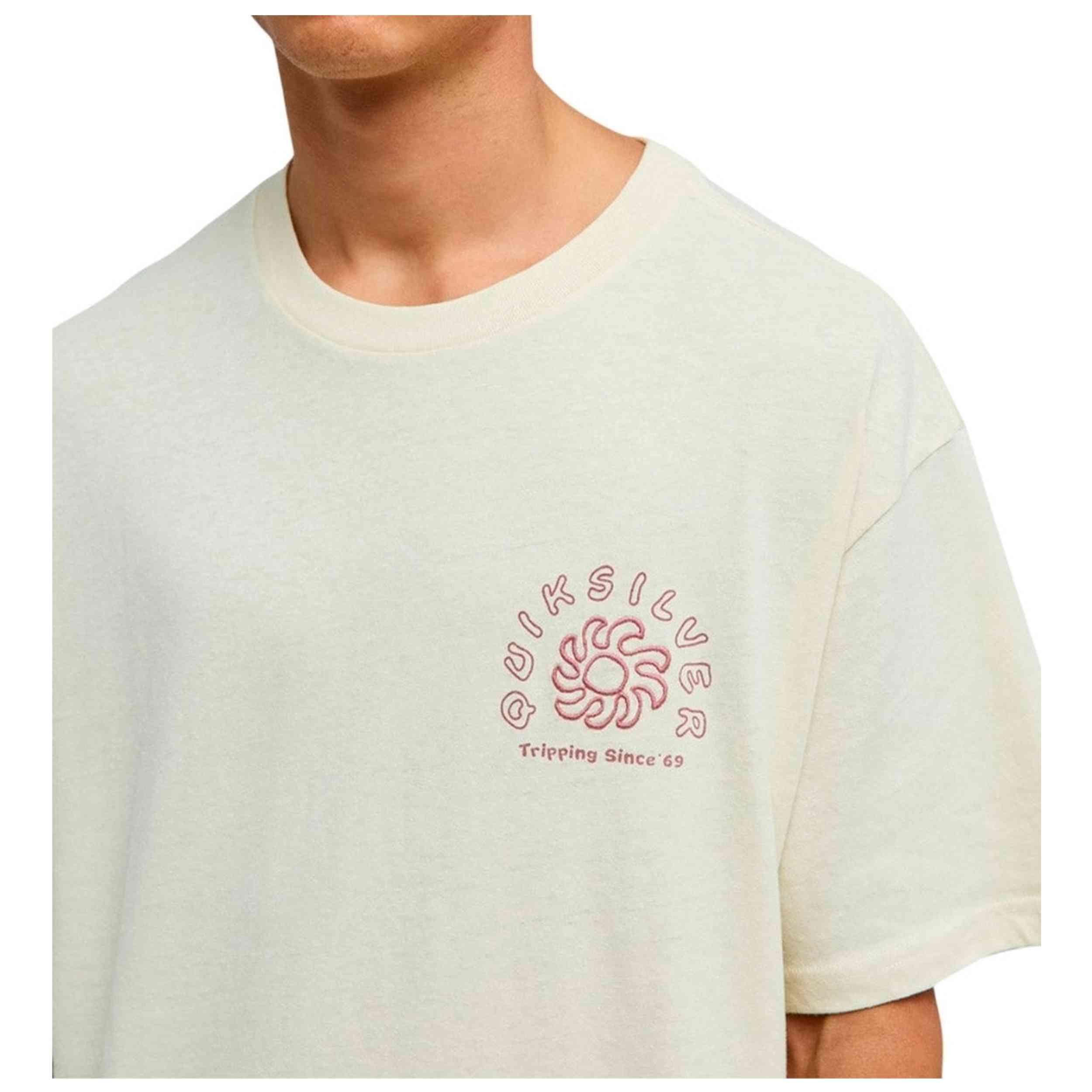 T-Shirt CURVE PALM Beige Herren 5/5