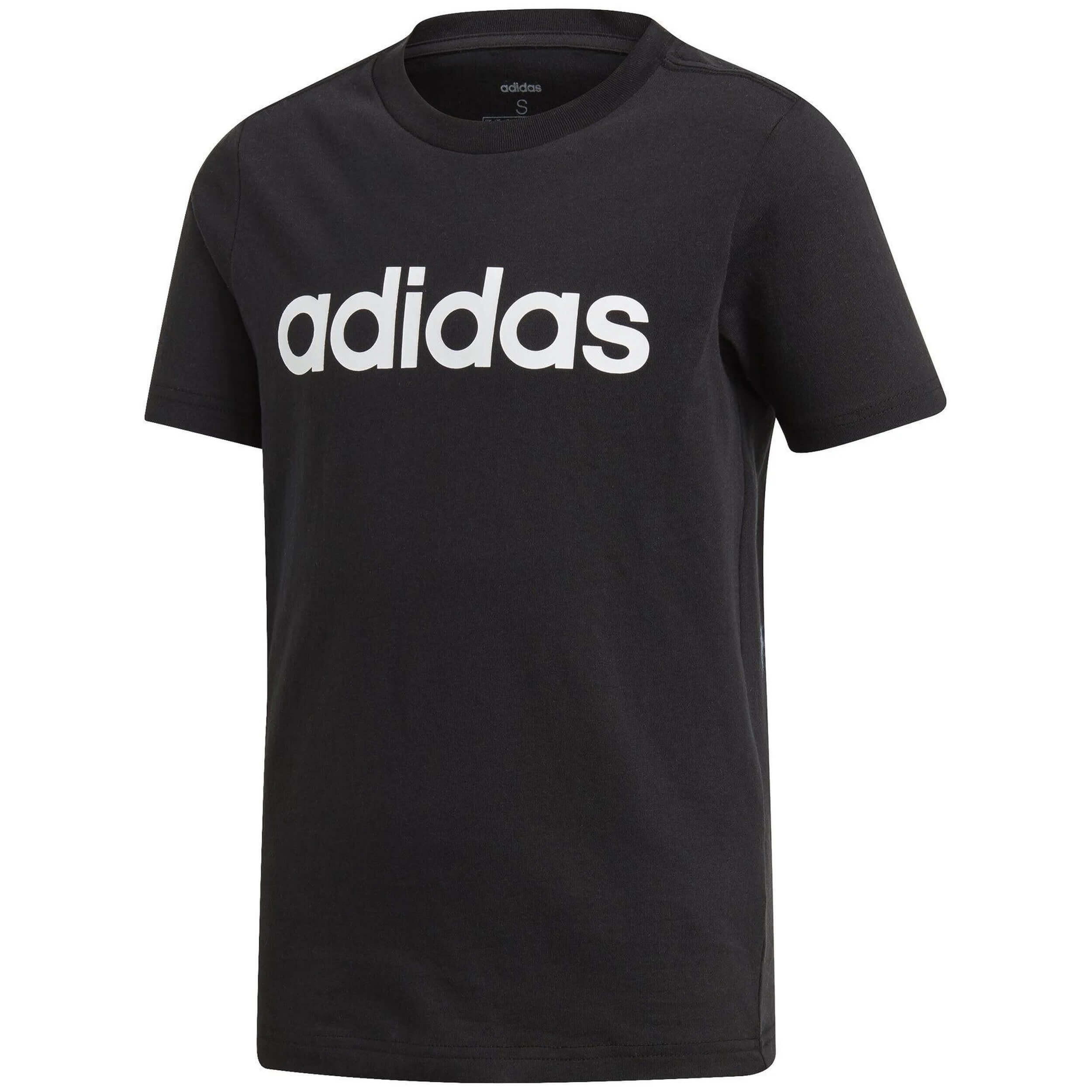 Maglia a maniche corte Adidas modello Essentials Linear Logo per ragazzi 5/5