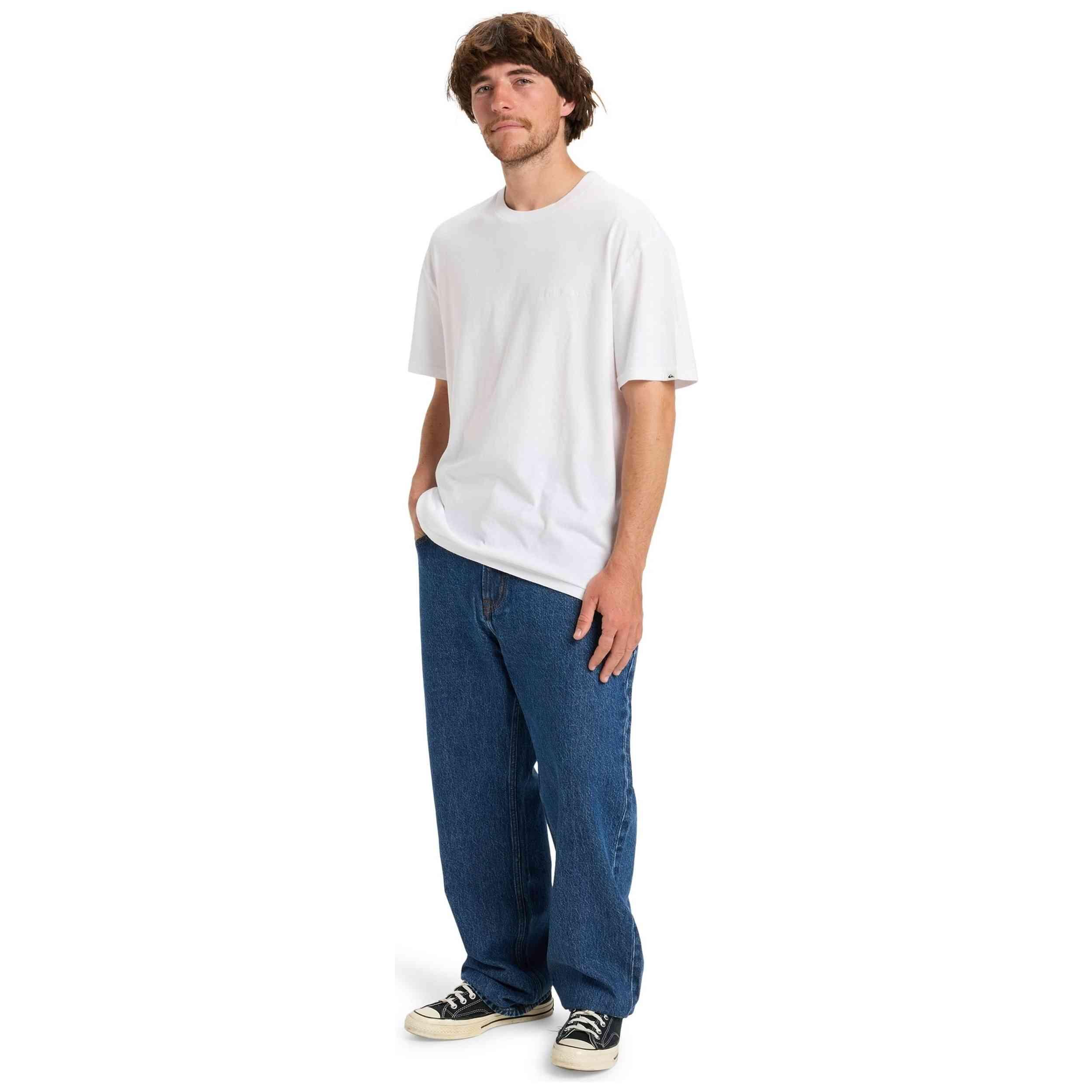 Maglia a maniche corte Quiksilver modello SALT WATER (WBB0) per uomini 5/5