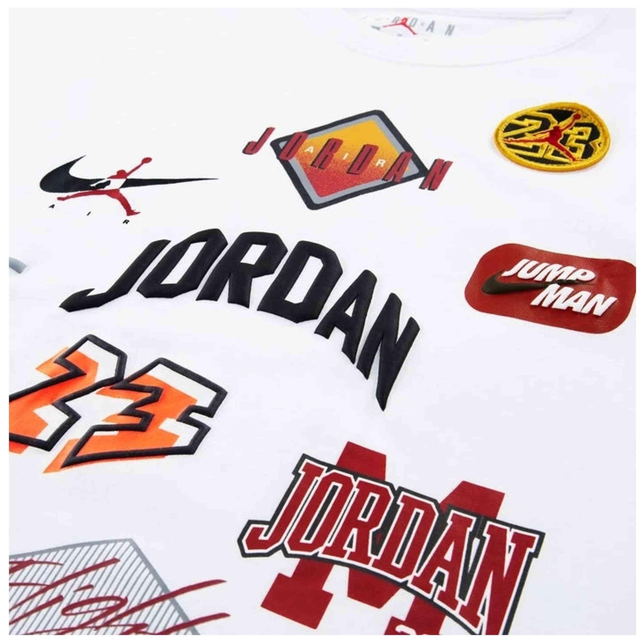 T-shirt Jordan modèle 95F385-001 pour enfants 4/5