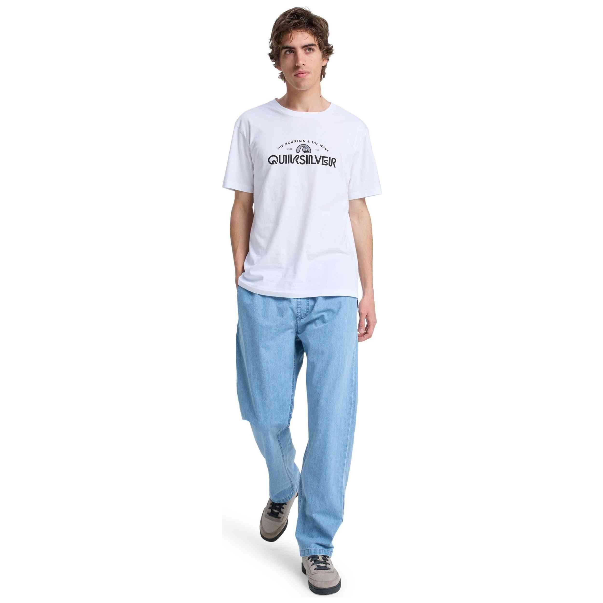 T-shirt Quiksilver modelo EV VISTA (WBB0) para homem 5/5
