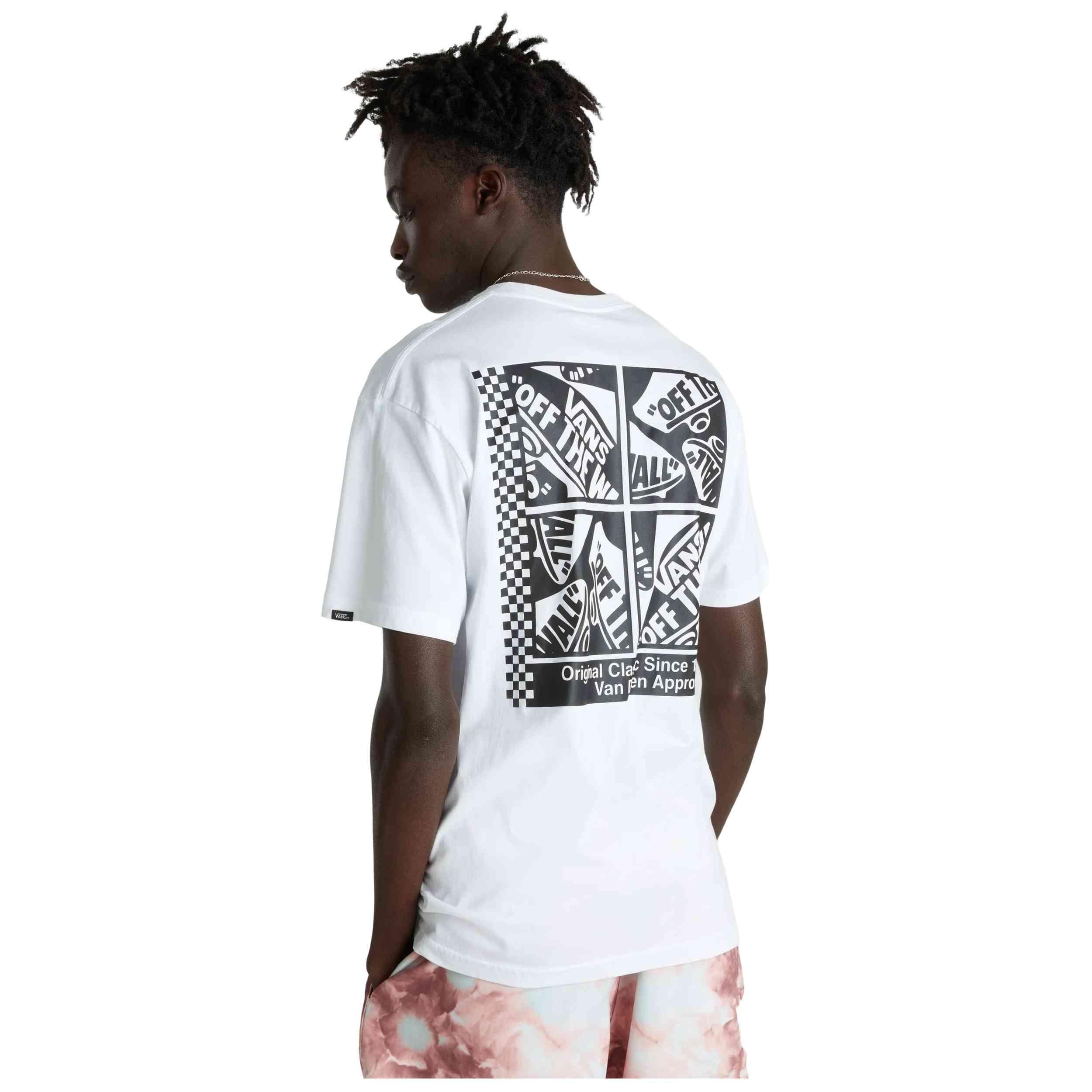 Maglia a maniche corte Vans modello VN000G5NATH1-GREY per uomini 5/5