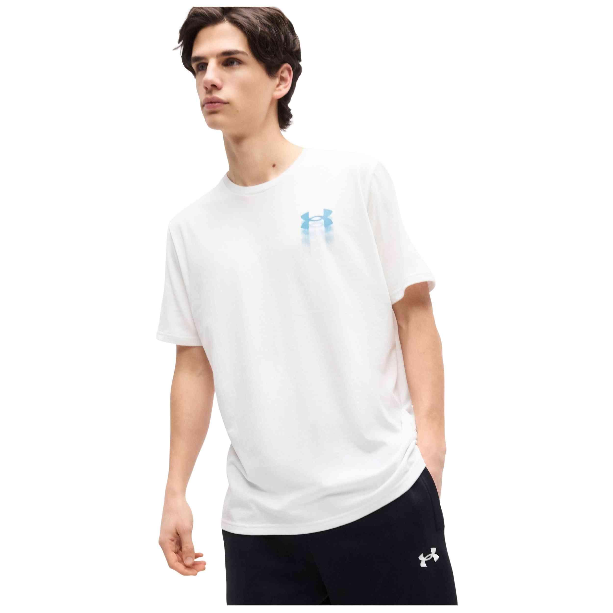 Under Armour Blur Logo Heren T-shirt 5/5