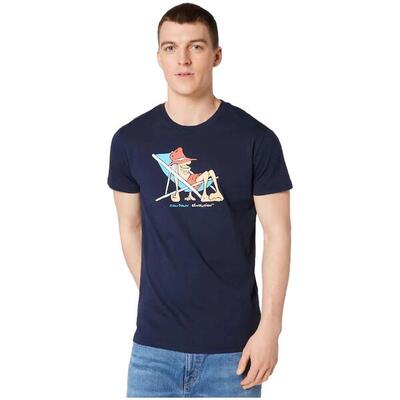 T-shirt met korte mouwen revolution model laz regular tee voor mannen