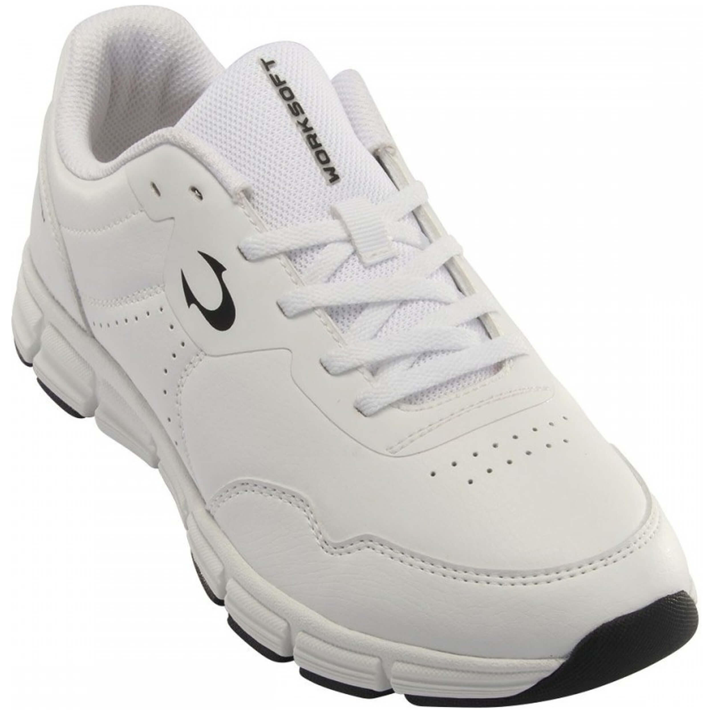 Baskets John smith modèle WILER BLANCO pour homme 3/4