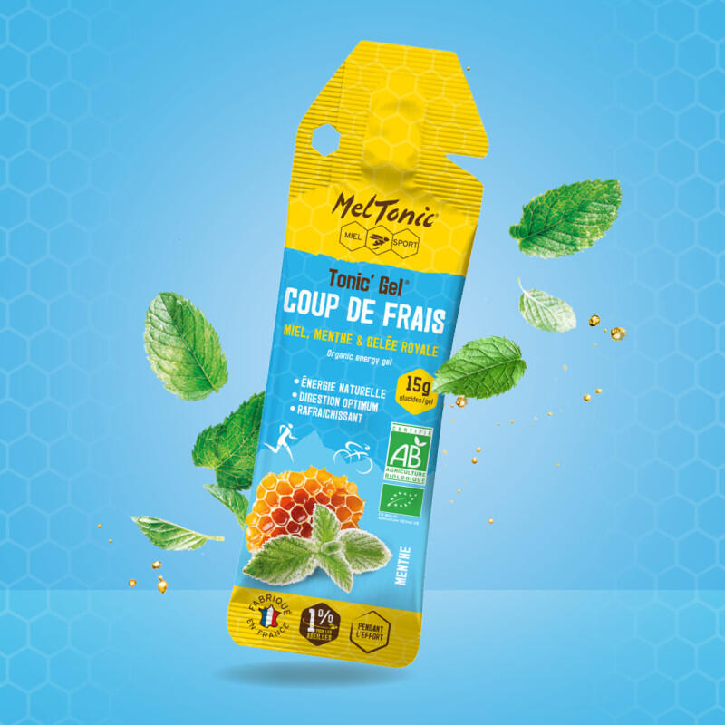 Gel énergétique Meltonic coup de frais Pack de 6 2/3