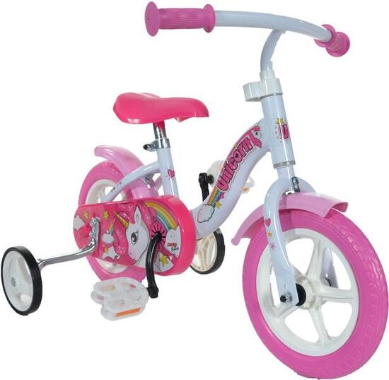 Dino Bikes Unicorn 10" vélo enfant.