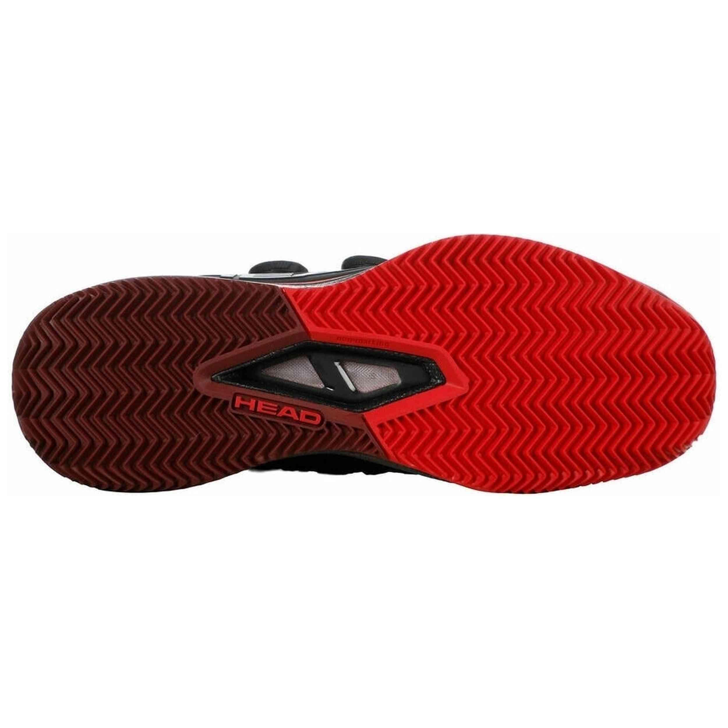 HEAD Resistere Pro Boa Clay Zwart/Rood 2026 4/5