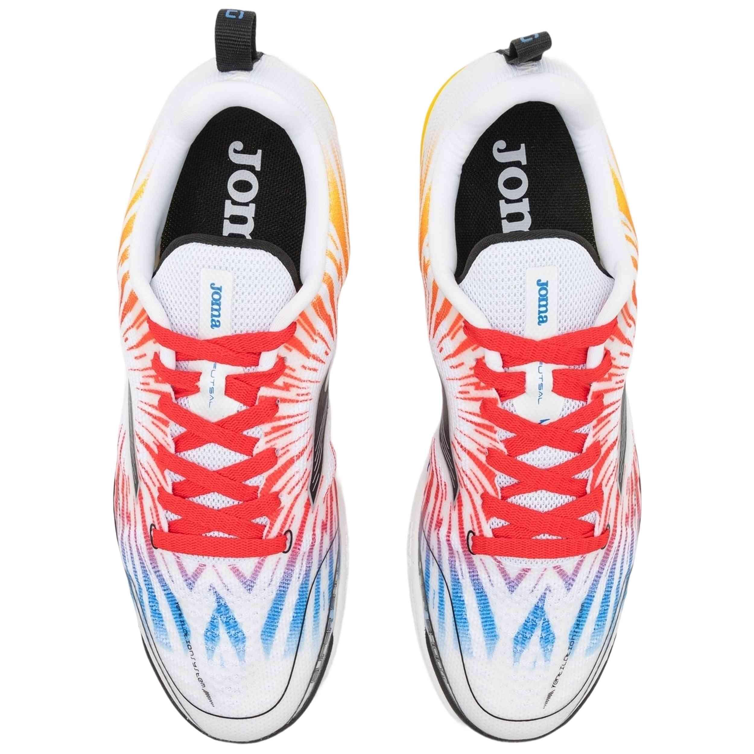 Sapatilhas Futsal Adulto Joma Tactico 24 IN Branco 4/5