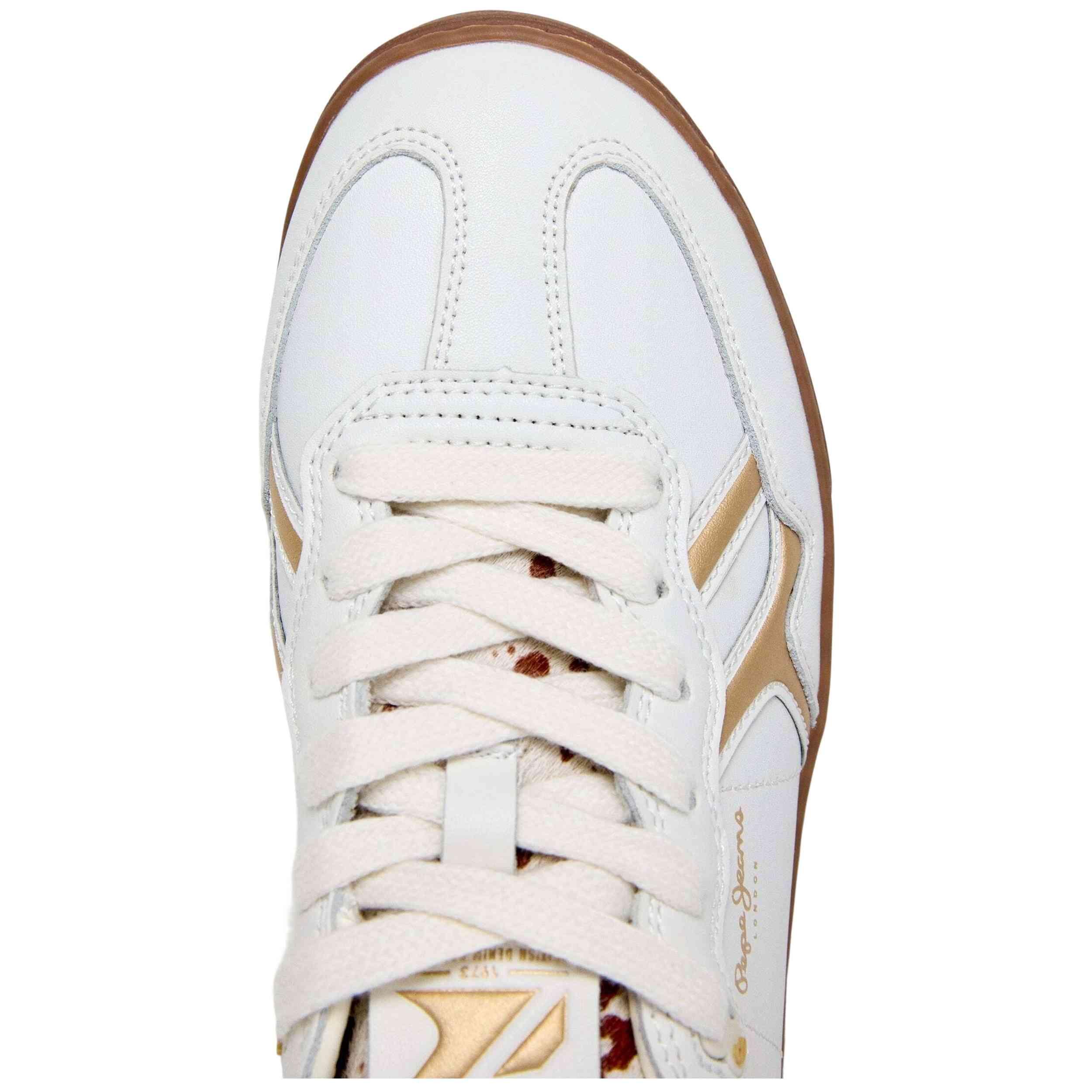 Chaussure de randonnée Baskets Femme Pepe Jeans BALL CHIC W Blan 5/5