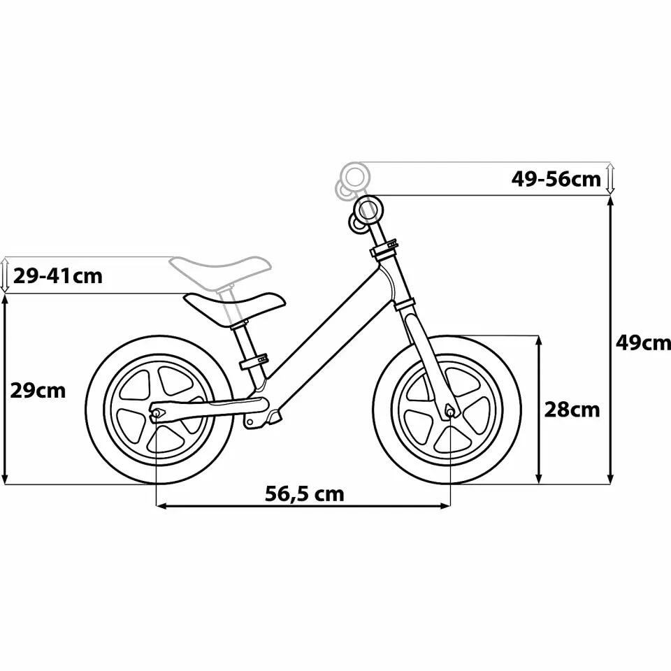 Bicicleta fara pedale Star Wars Stormtrooper 3/4