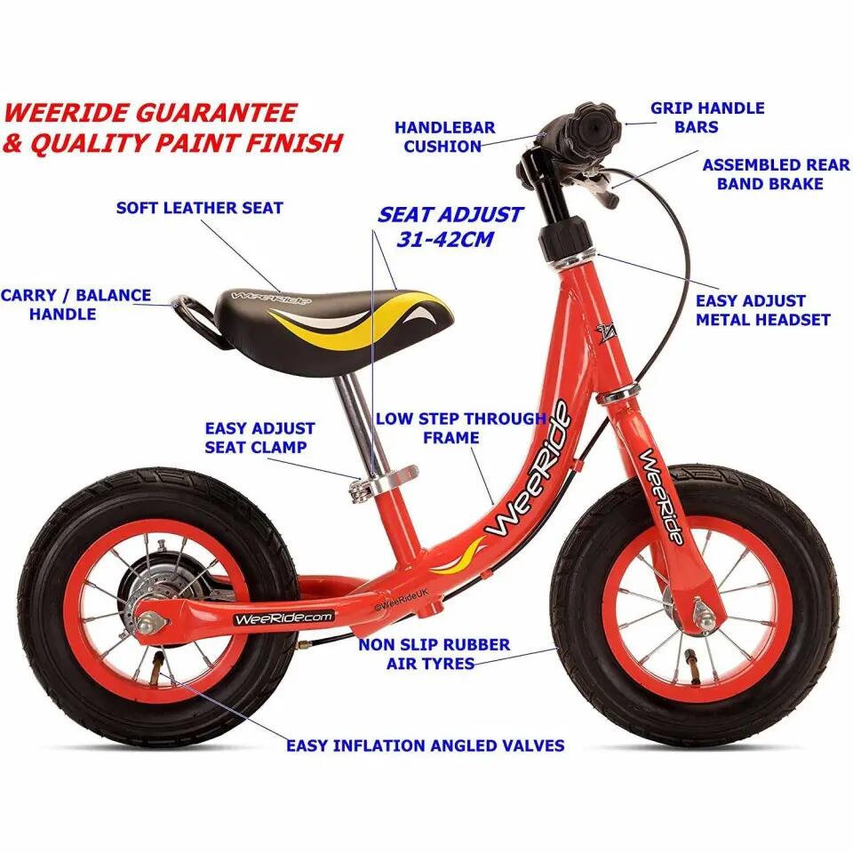 Bicicleta fara pedale Learn 2 Ride WeeRide WR12R 2/5