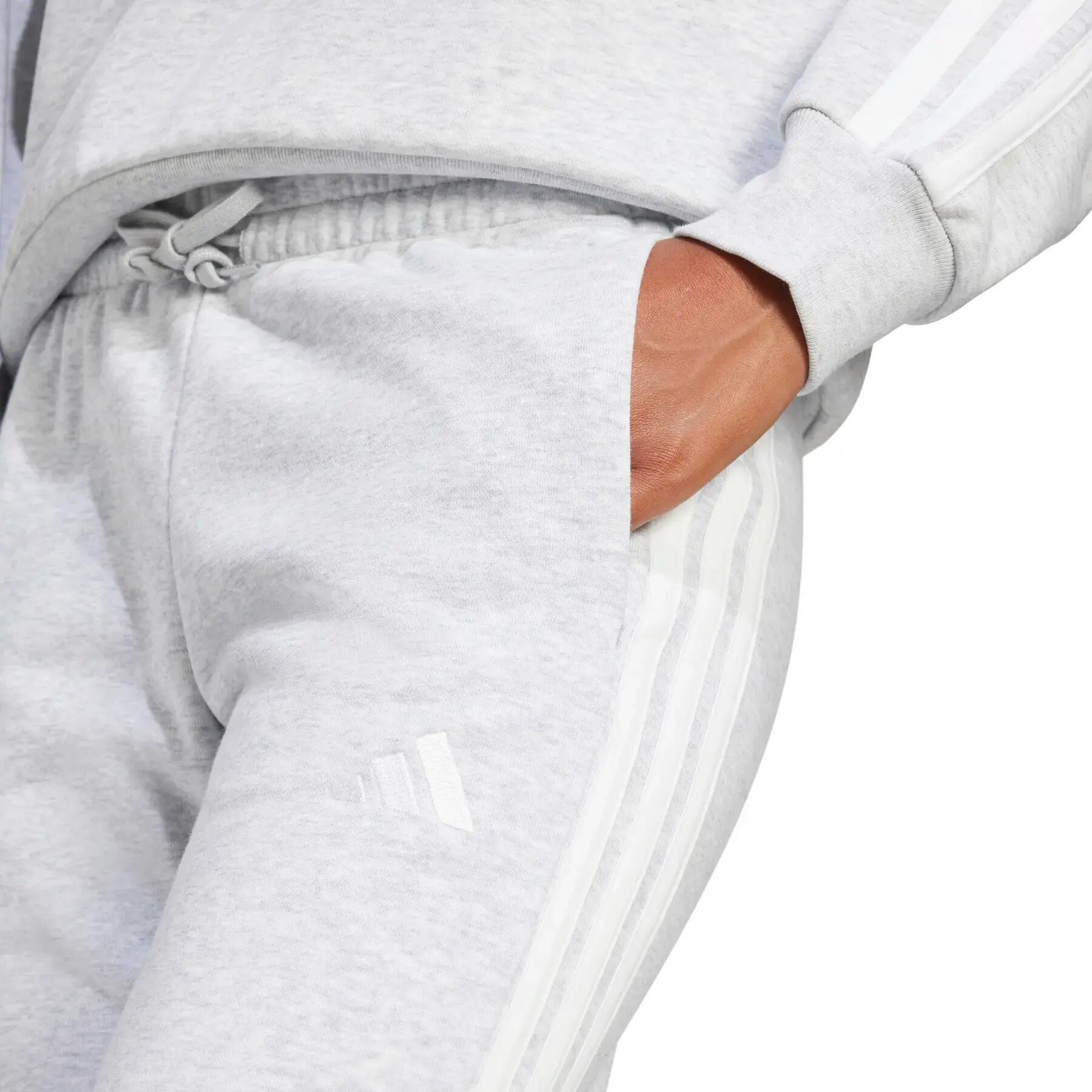 Pantalon à revers French terry 3 bandes Essentials 7/7