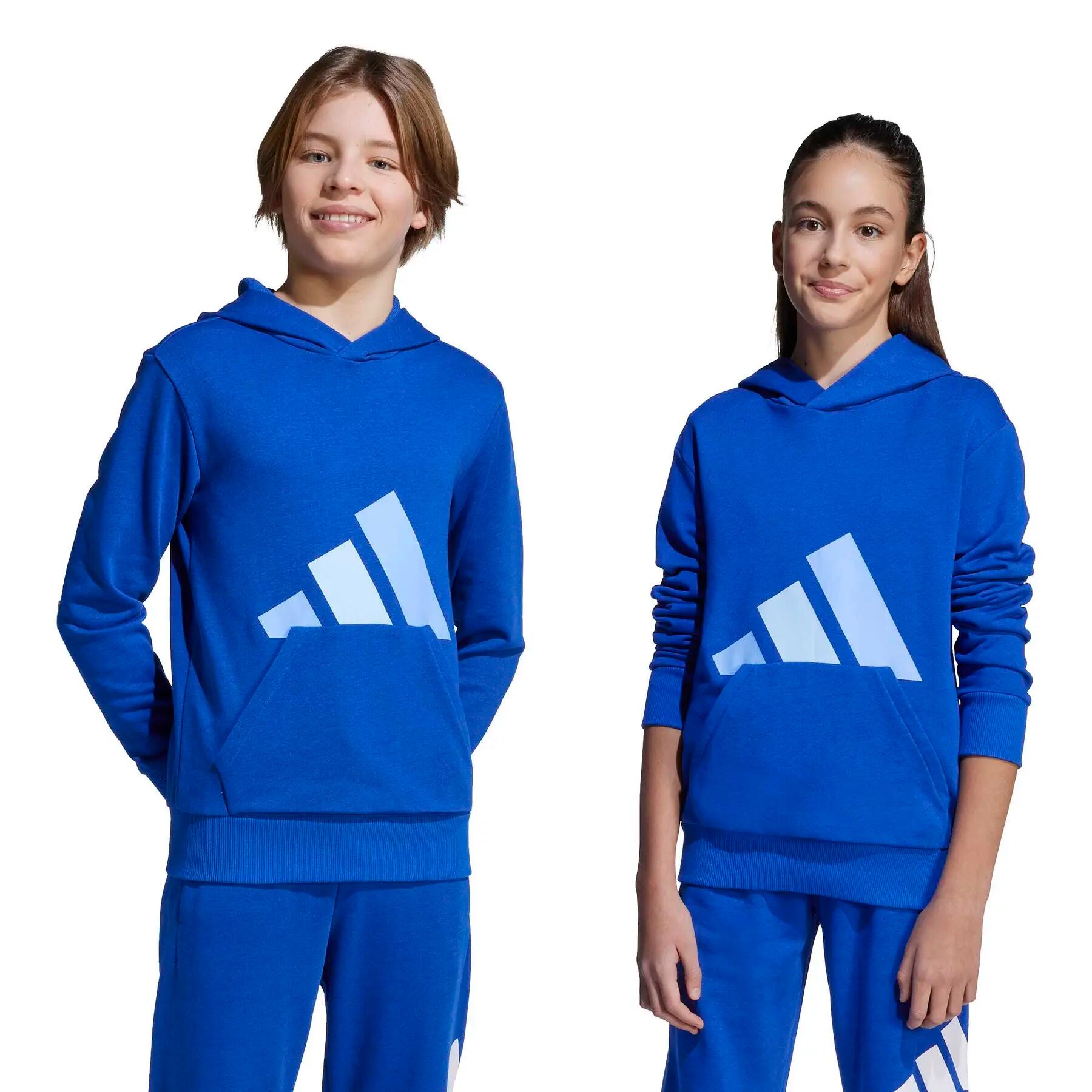 Felpa con cappuccio per bambini adidas Essentials 3/7