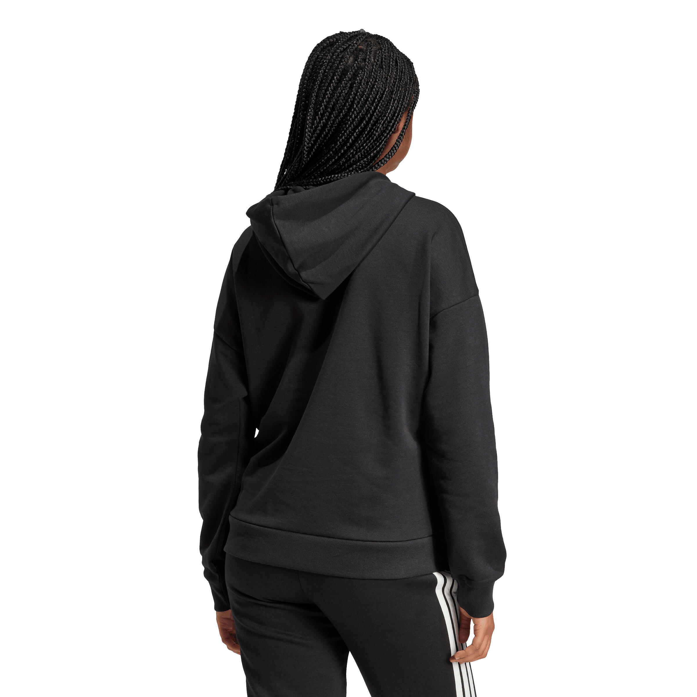 Dames Hoodie adidas Essentials Linear French Terry 3/6