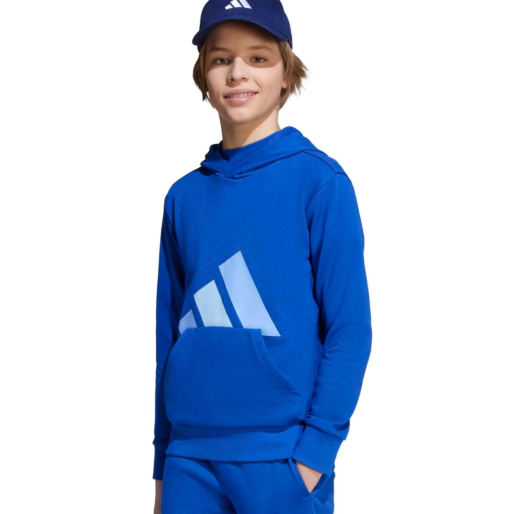 Felpa con cappuccio per bambini adidas Essentials 5/7
