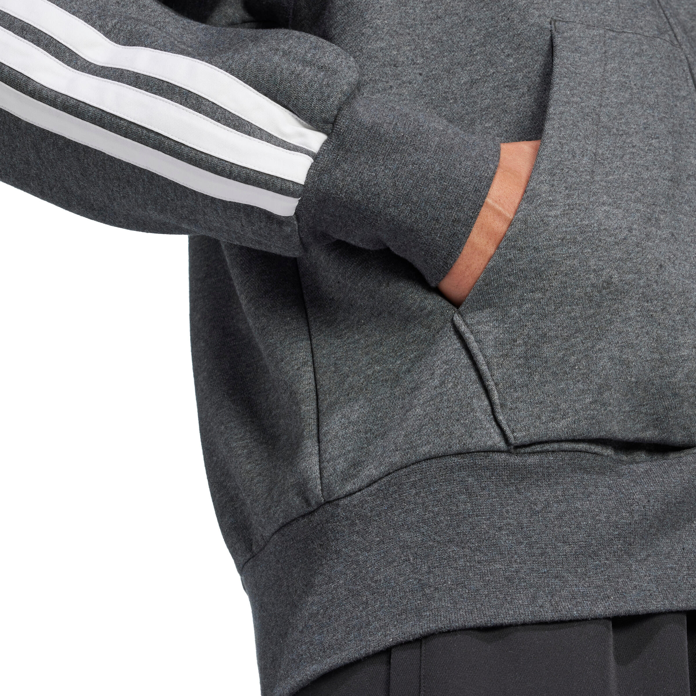 adidas Herren Kapuzenjacke 3S Fleece FZ Hoodie 6/6