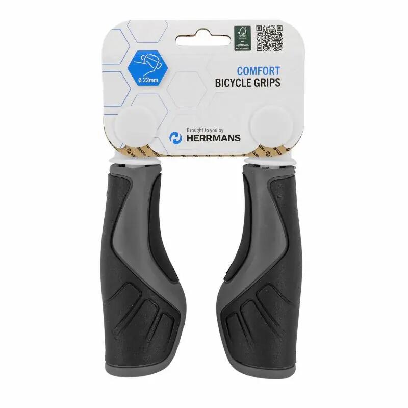 Herrmans Oxy DD29 120 mm Agarraderas de Bicicleta Negras 2/3