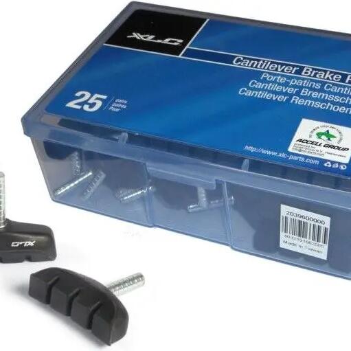 XLC BS-C01 Cantilever Brake Pads 53 mm (25 Pairs)