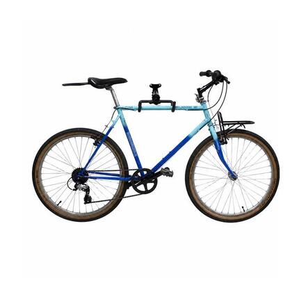 Support vélo mural Velock en métal noir 46 x 26 x 15 cm