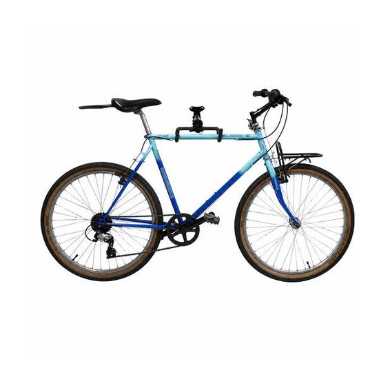 Support vélo mural Velock en métal noir 46 x 26 x 15 cm