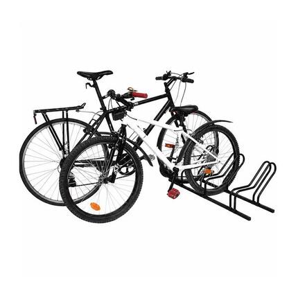 Râtelier 3 vélos Cyclo en métal noir 107 x 48 x 29,5 cm