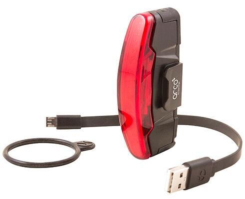 Feu Arrière Spanninga Arco Flash USB pour Tige de Selle 2/4