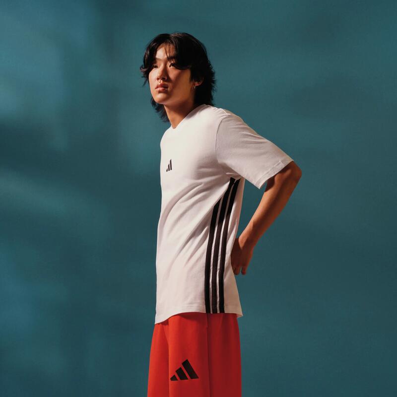 Camiseta Adidas Essentials 3 Stripes Ktf02 Hombre