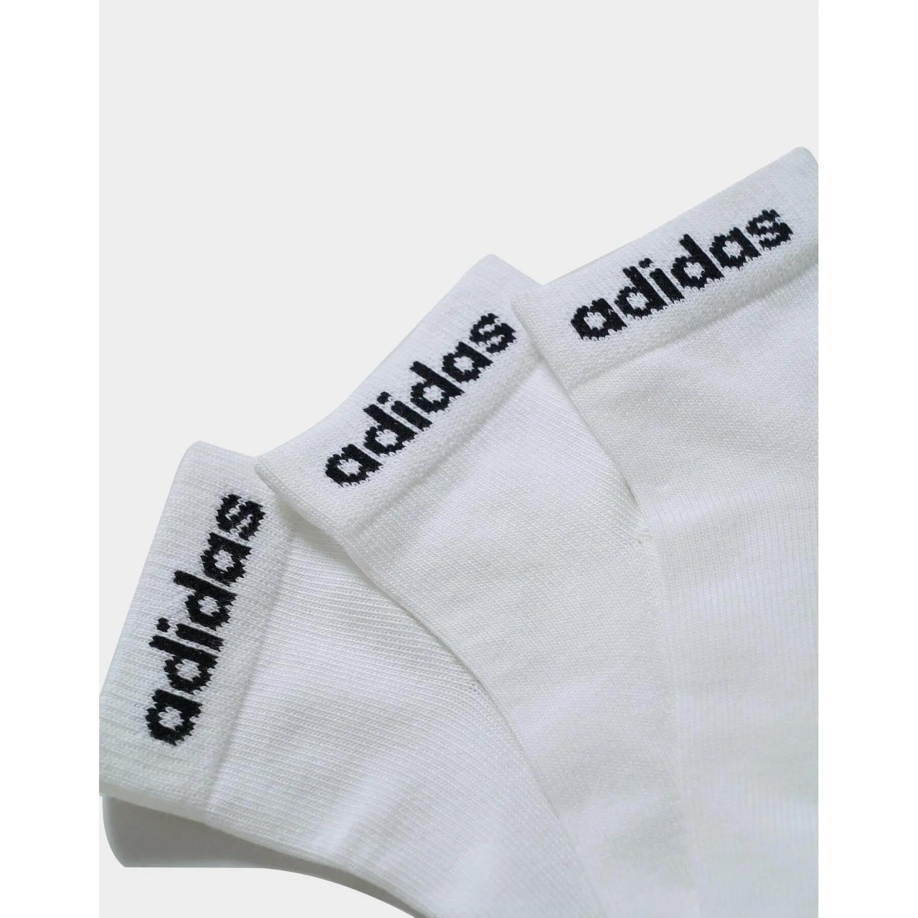 Linear Cushioned Ankle Socken, 3 Paar 5/5