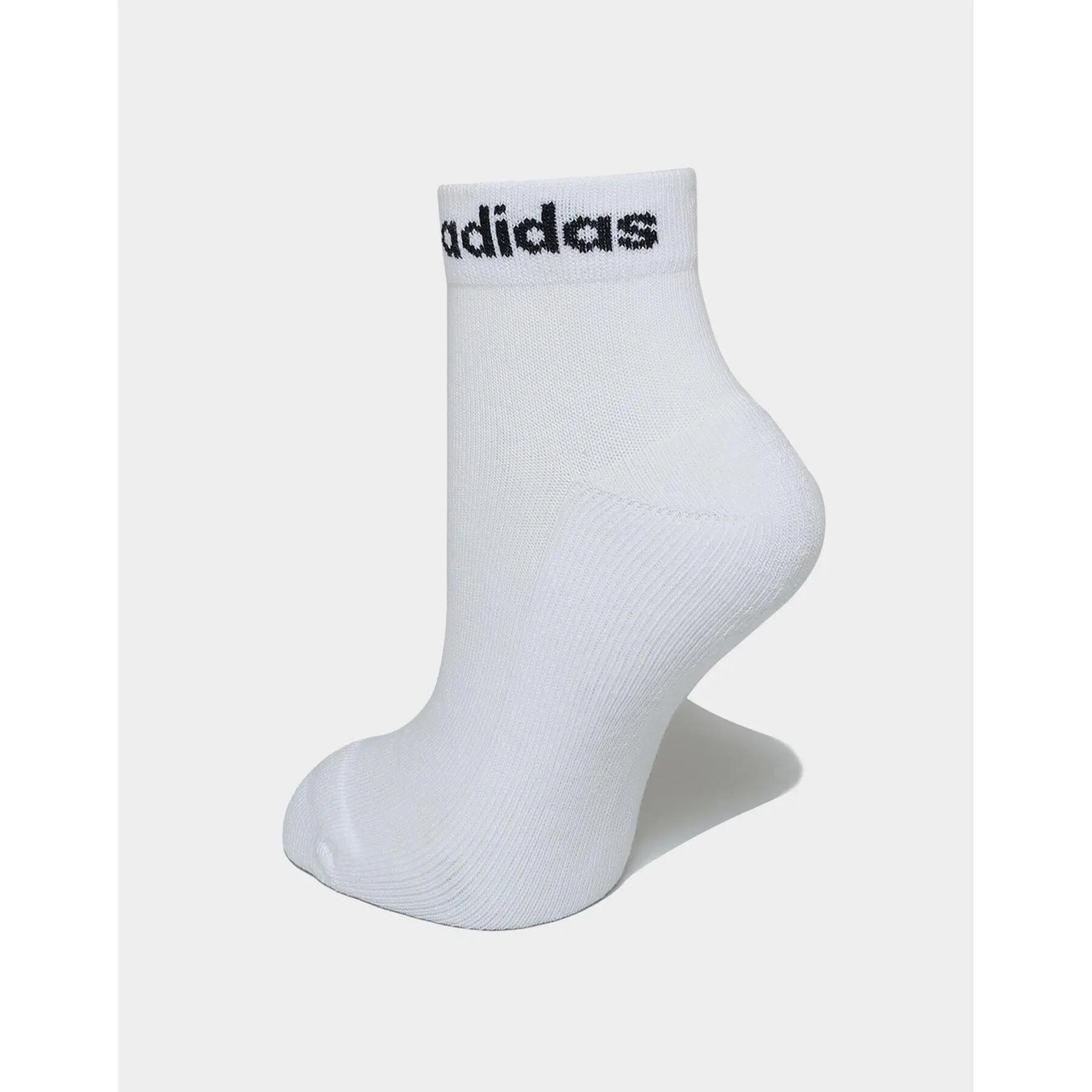 Linear Cushioned Ankle Socken, 3 Paar 4/5