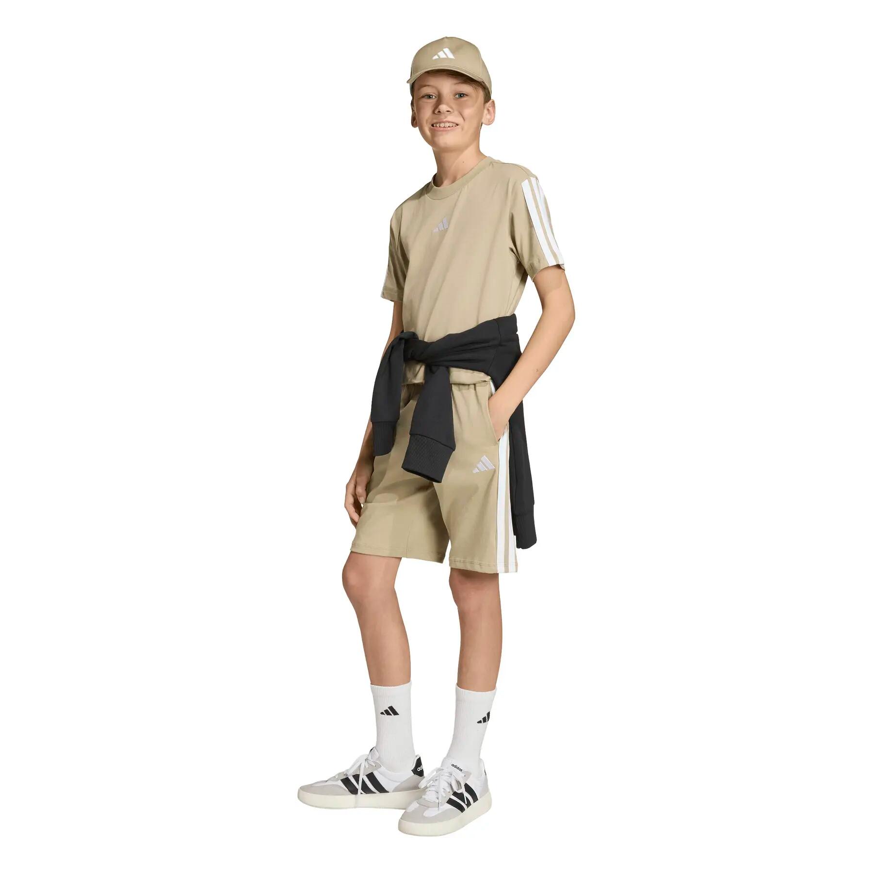 Short brodé enfant adidas Essentials 3-Stripes 4/7