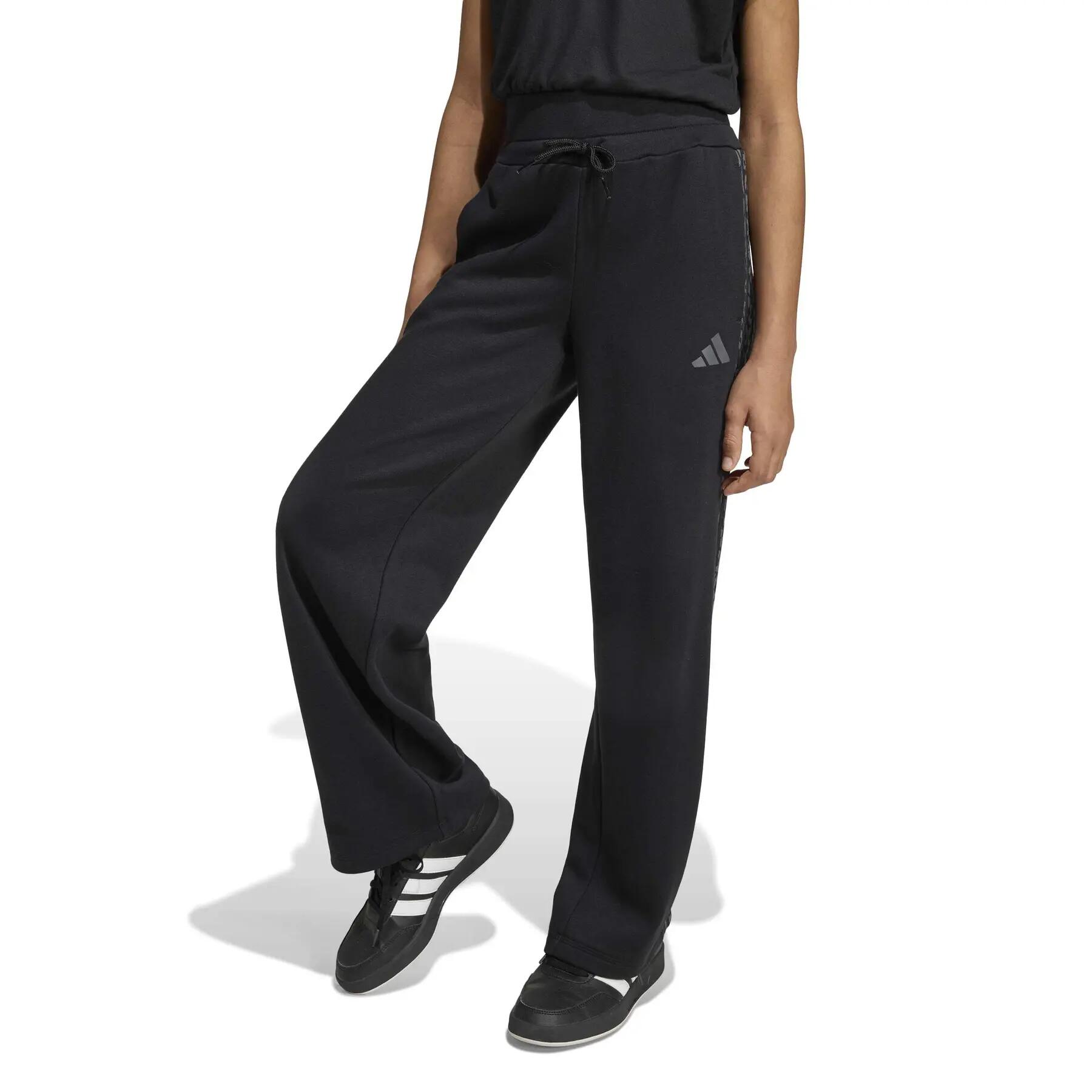 Calças de fato de treino para menina adidas Seasonals Animal 2/6