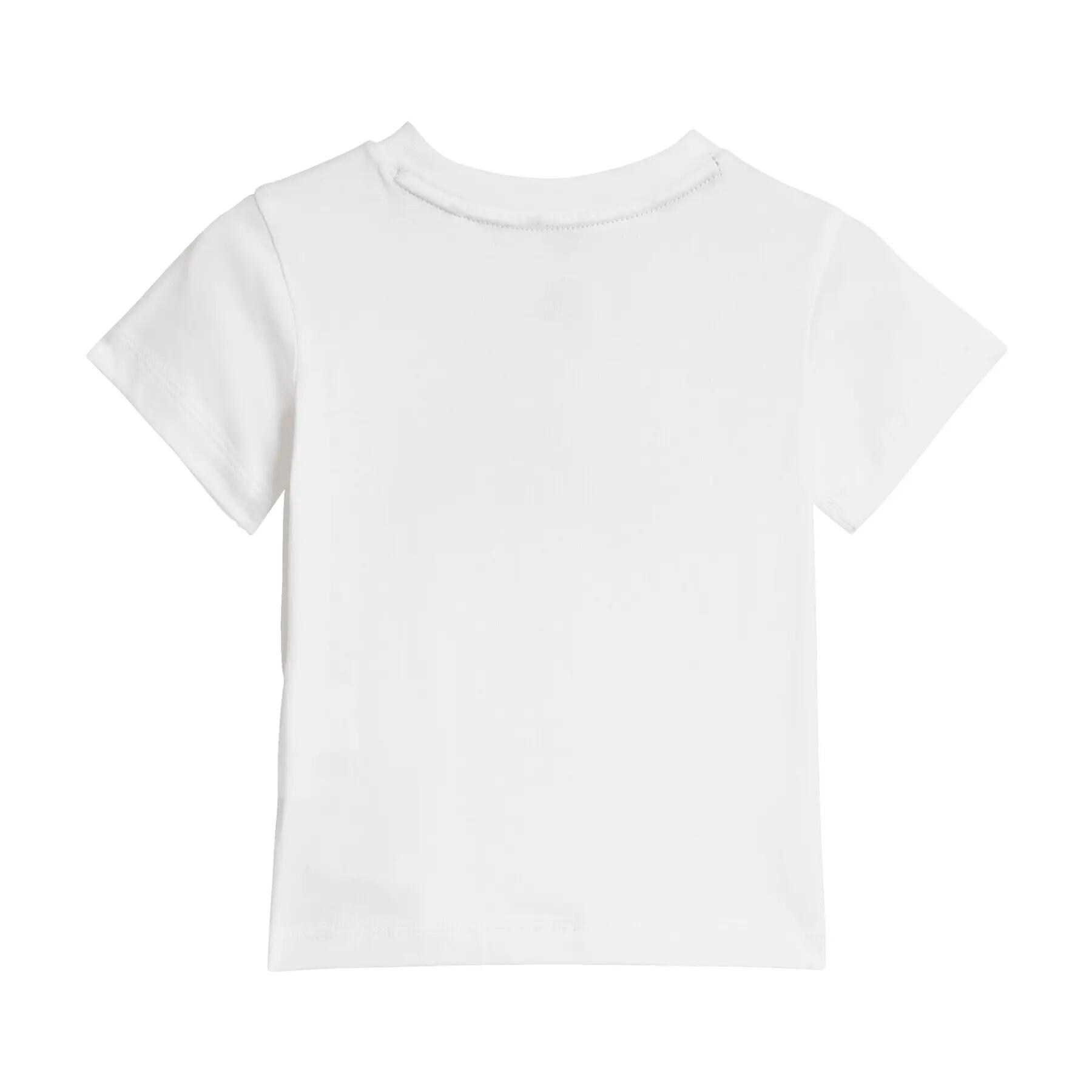 Conjunto de t-shirt e calças para menina bebé adidas 3/7