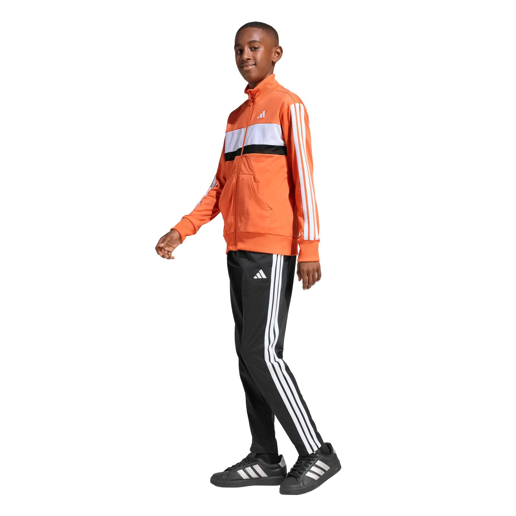 Kinder trainingspak adidas Essentials Tiberio 3-Stripes 3/7