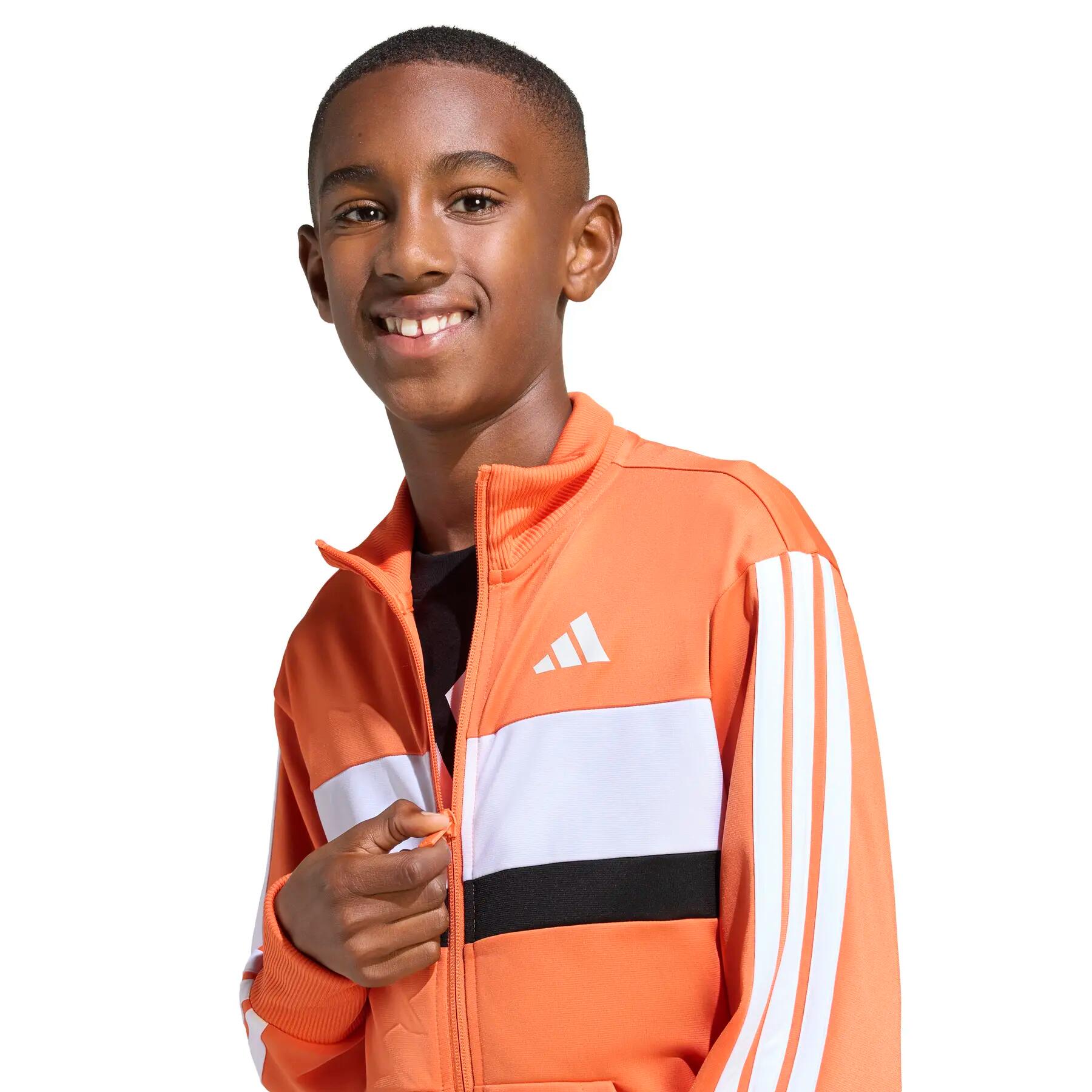 Kinder trainingspak adidas Essentials Tiberio 3-Stripes 7/7