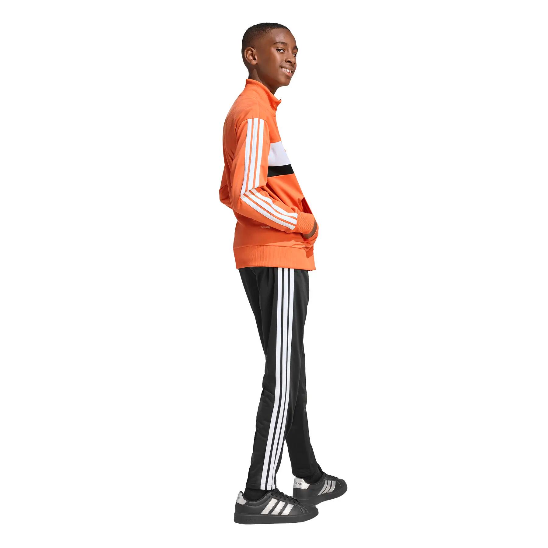 Kinder trainingspak adidas Essentials Tiberio 3-Stripes 4/7