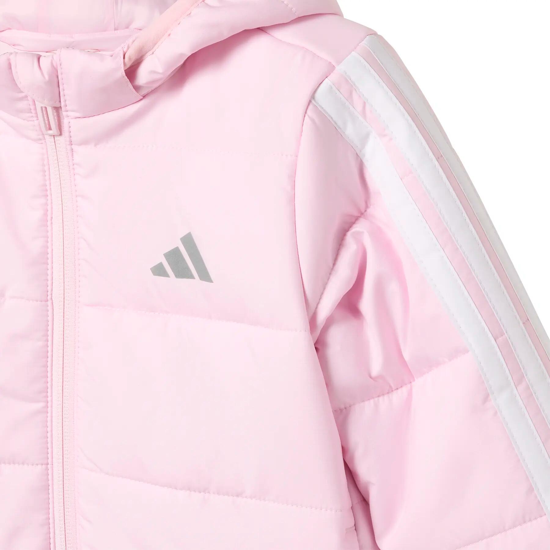 Doudoune à capuche bébé adidas Essentials 3 stripes 3/5