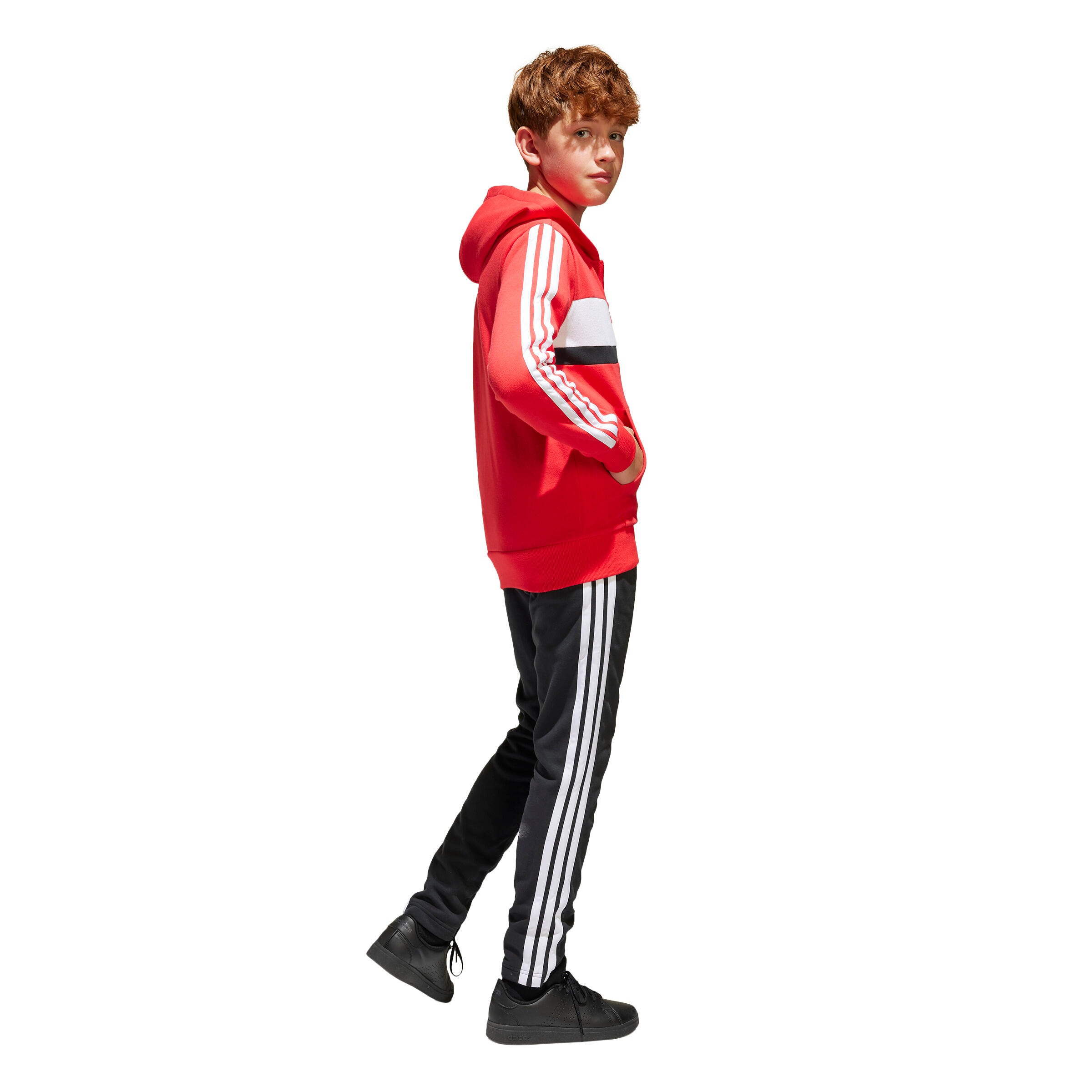 Tuta per bambini adidas Seasonal Essentials Tiberio 3 stripes 5/7