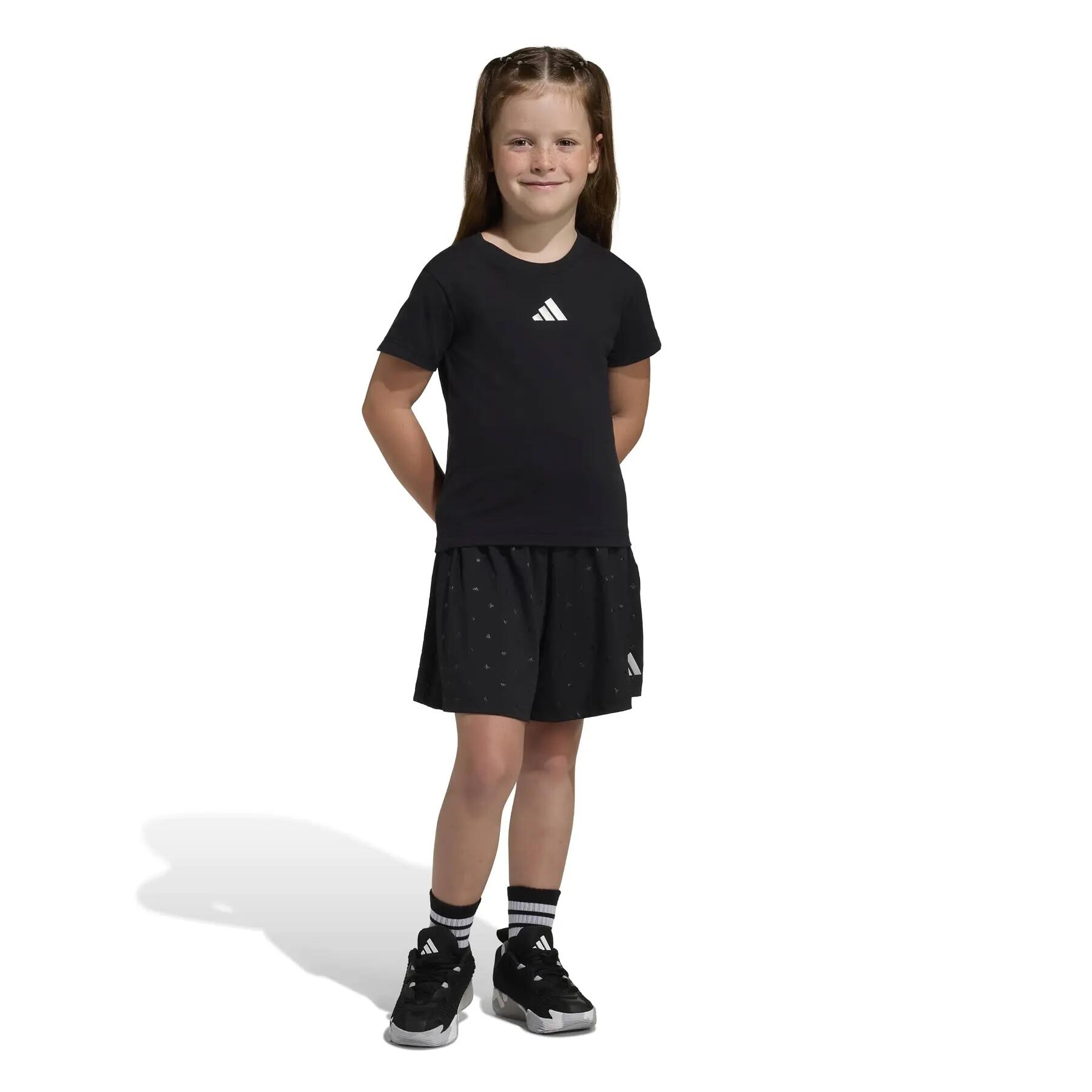 Tuta per bambina adidas Seasonals Glam 4/7