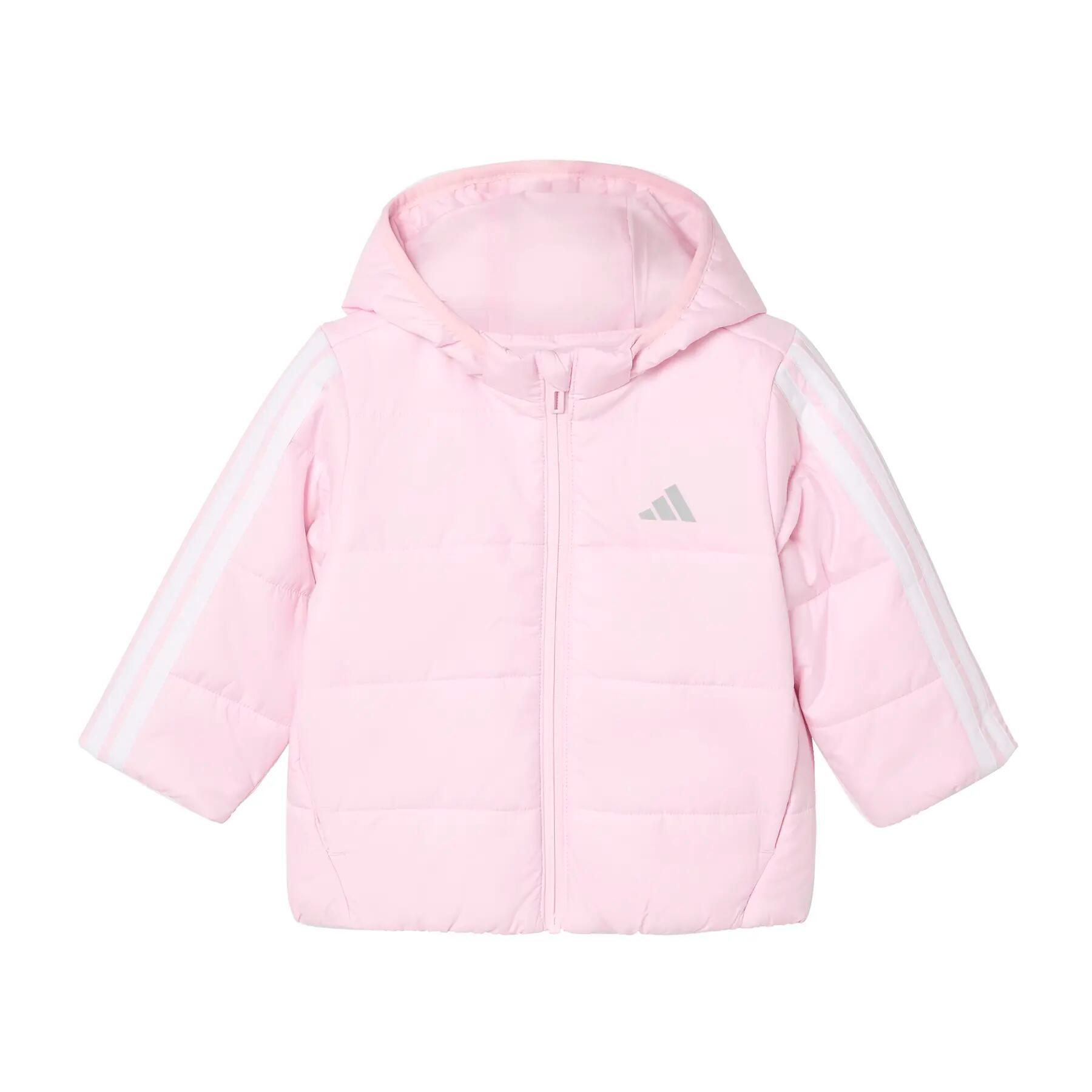 Doudoune à capuche bébé adidas Essentials 3 stripes 1/5