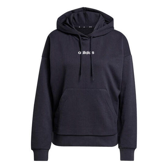 Bluza damska z kapturem adidas Essentials Linear French Terry