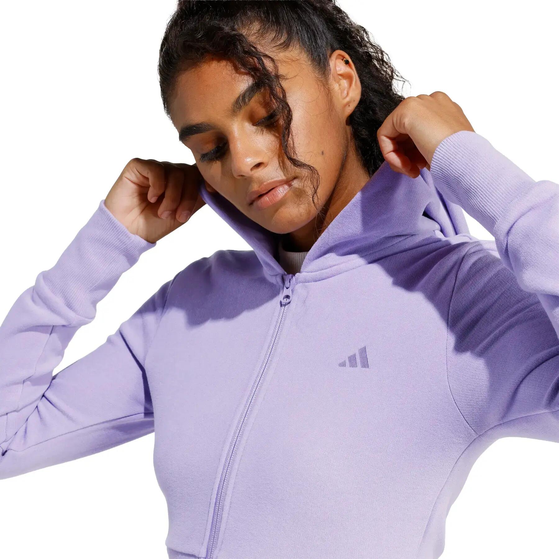 Sportovní top Seasonal Essentials French Terry Full-Zip 5/6