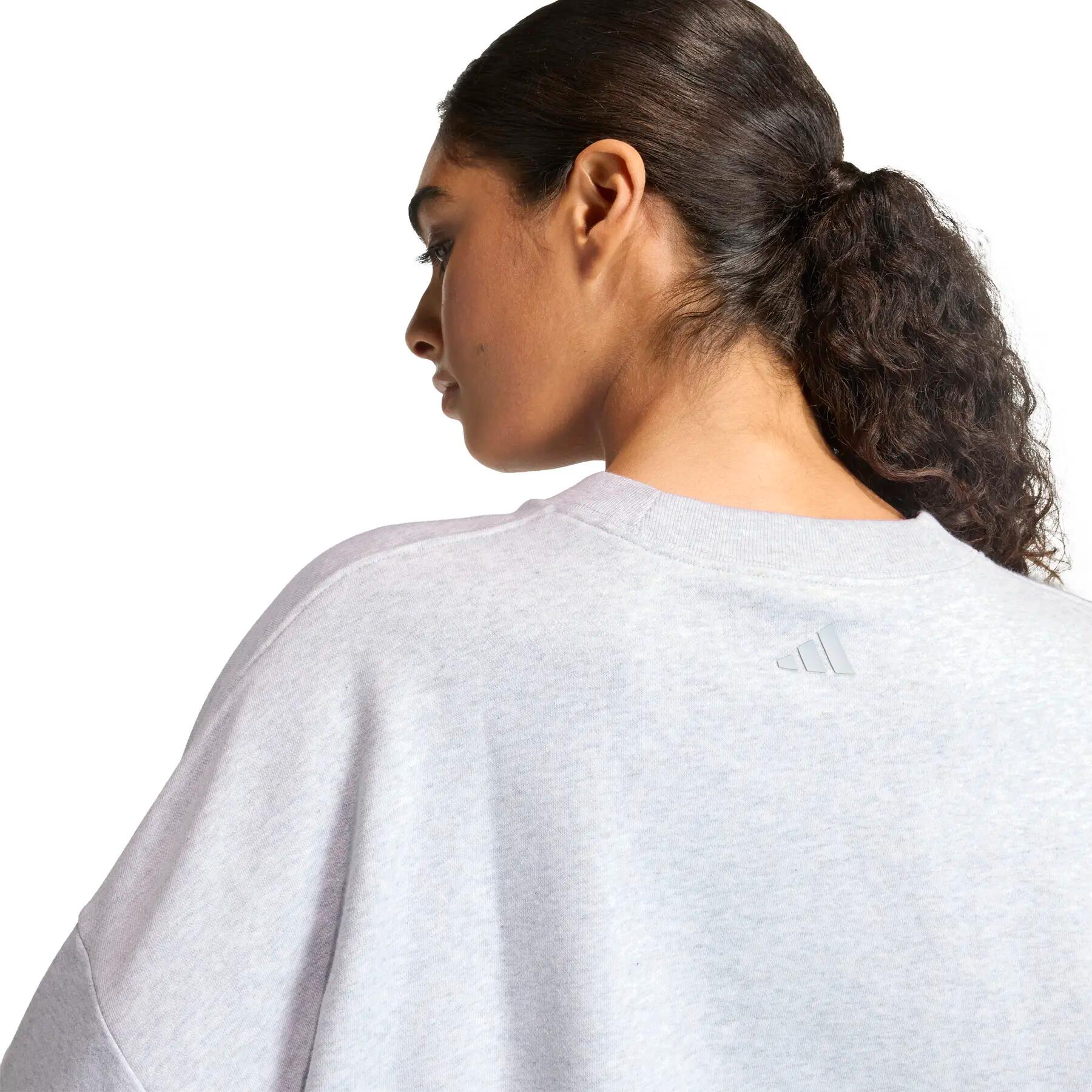Seasonal Essentials Colorpop Sweatshirt mit aufgestickter Grafik 6/7