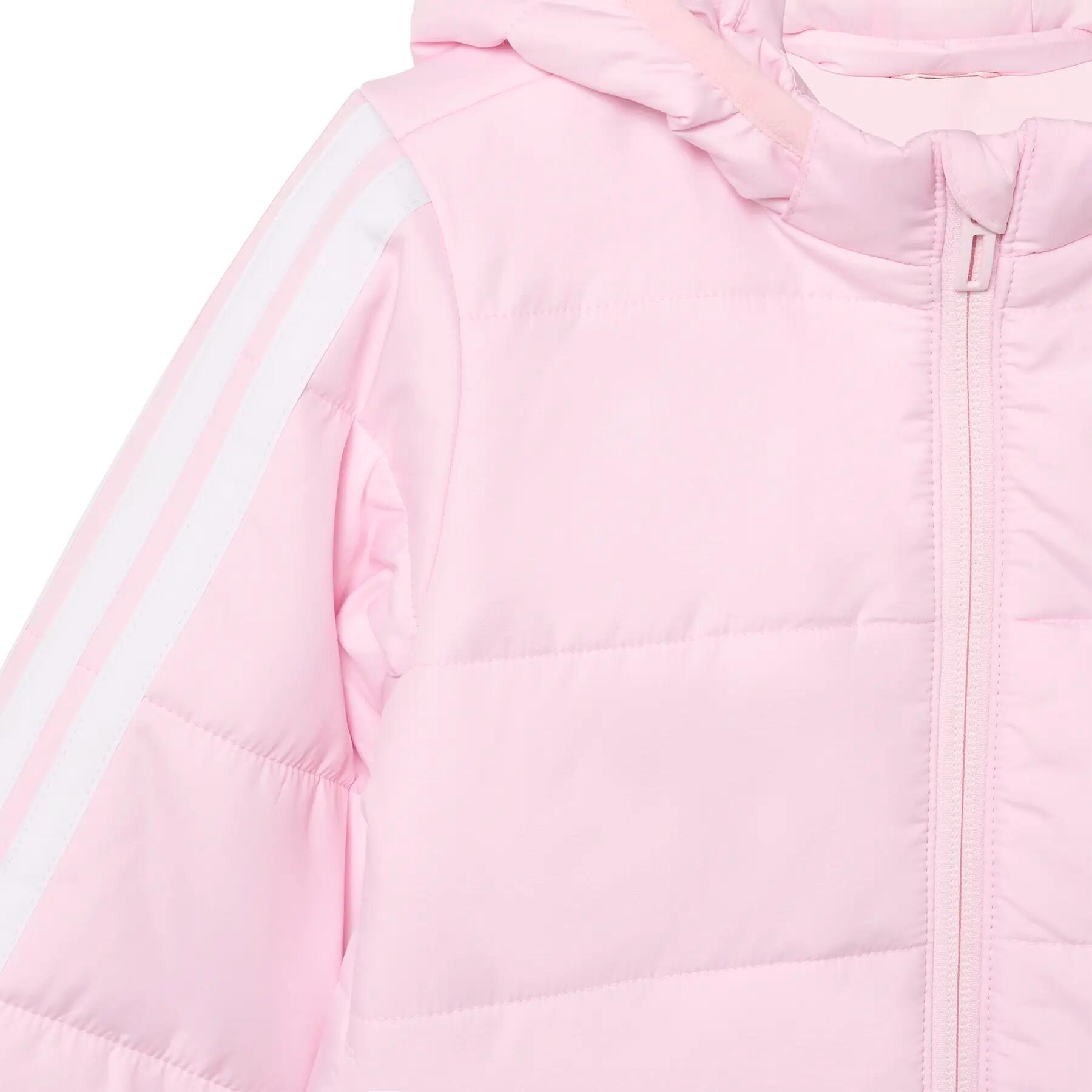 Doudoune à capuche bébé adidas Essentials 3 stripes 4/5