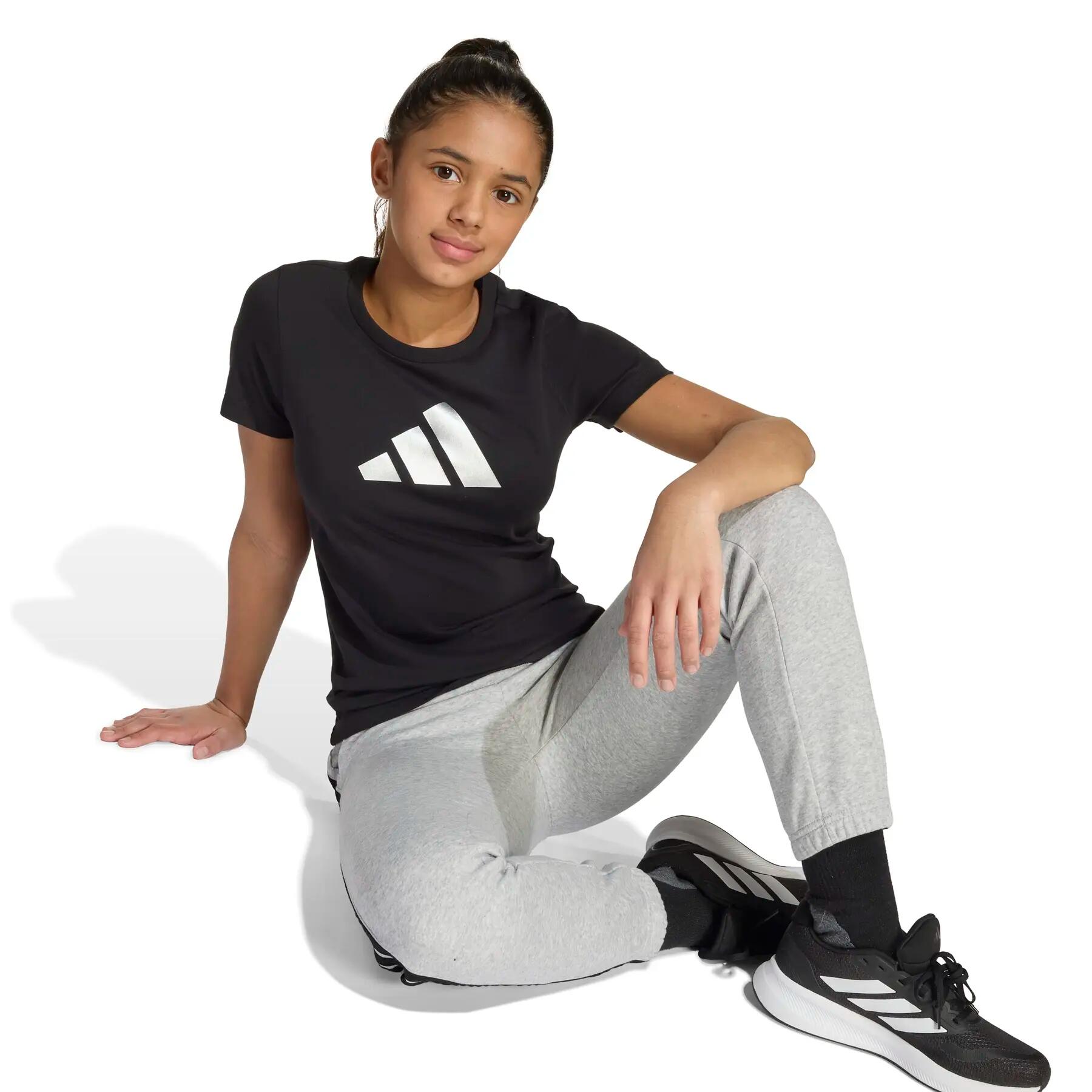 T-shirt fille adidas Essentials Glam Graphic 3/6