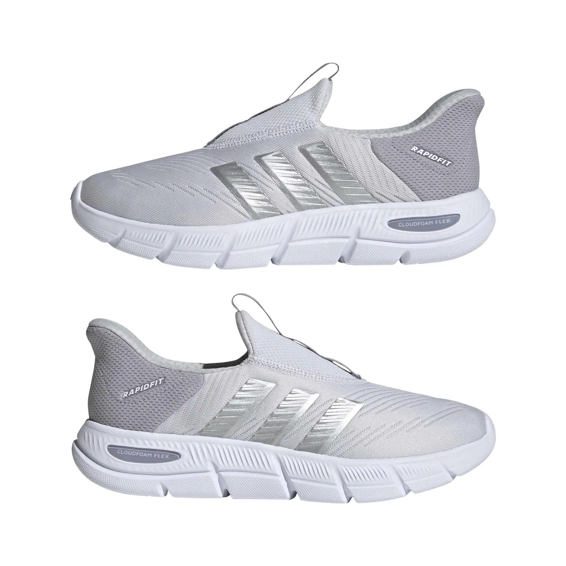 Adidas Damen CLOUDFOAM FLEX - LOUNGE RAPIDFIT Frauen Sneaker Wide HQ4942 grau 3/7