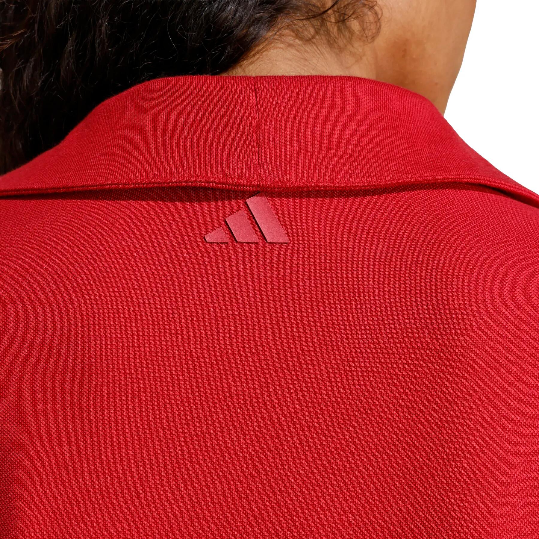 Seasonal Essentials Colorpop Polo met Geborduurde Graphic 5/6