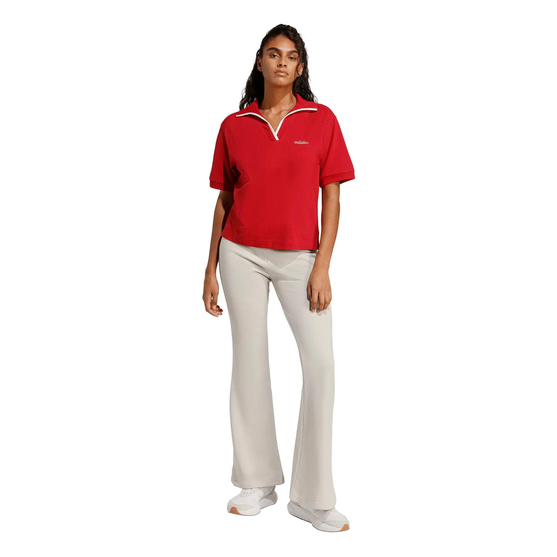 Seasonal Essentials Colorpop Polo met Geborduurde Graphic 4/6