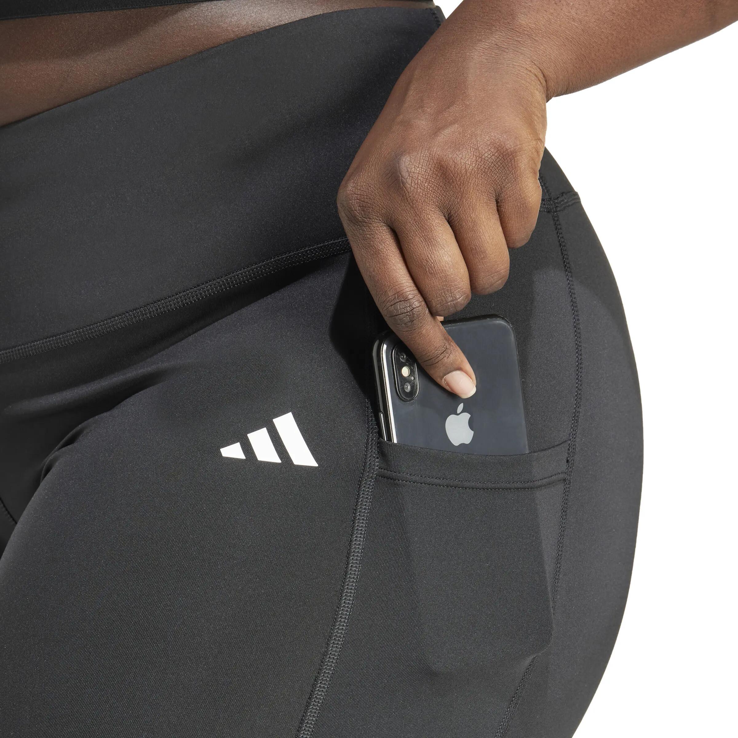 Optime Essentials Lange Legging met Opbergzakje (Grote Maat) 6/7