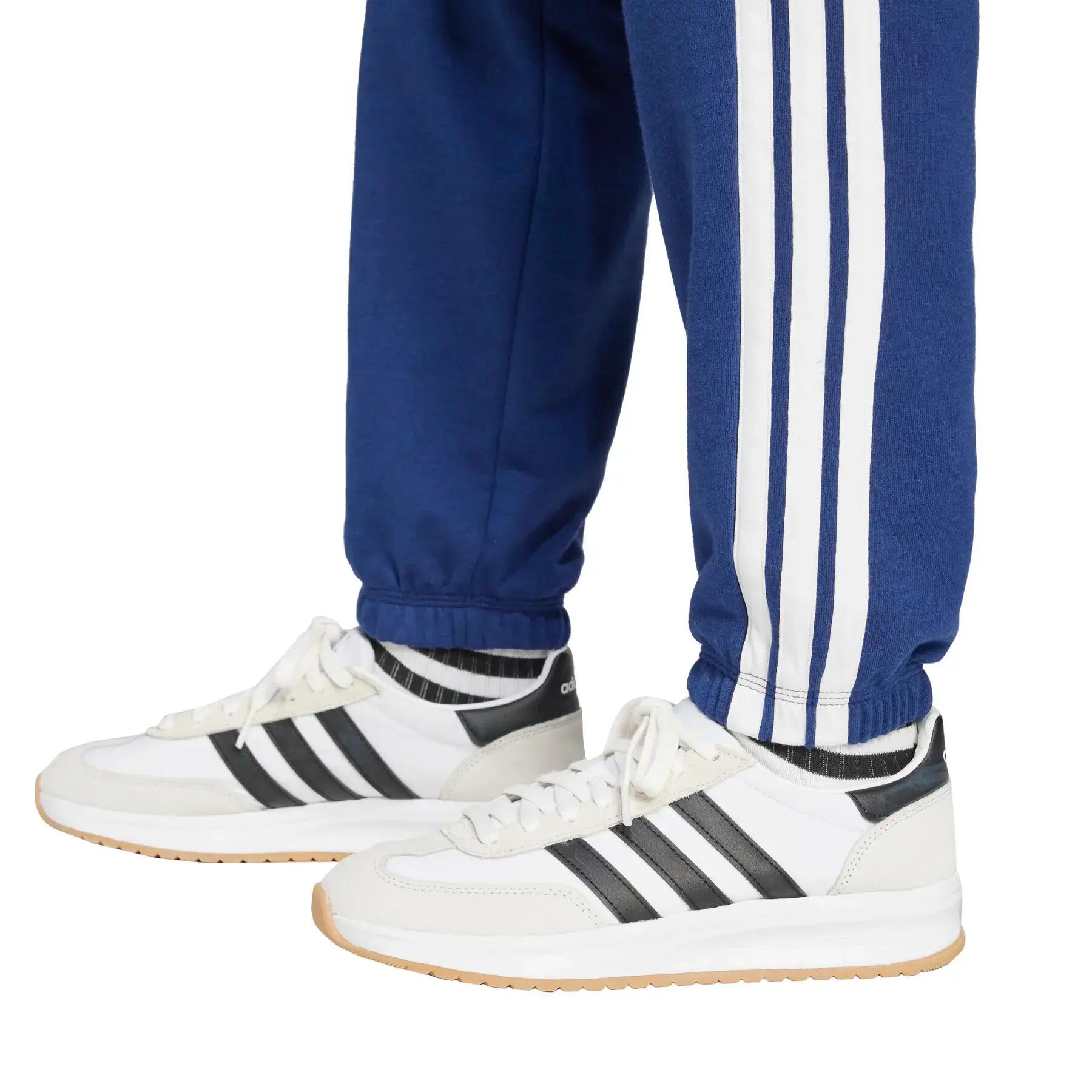 Pantalon à revers French terry 3 bandes Essentials 6/6